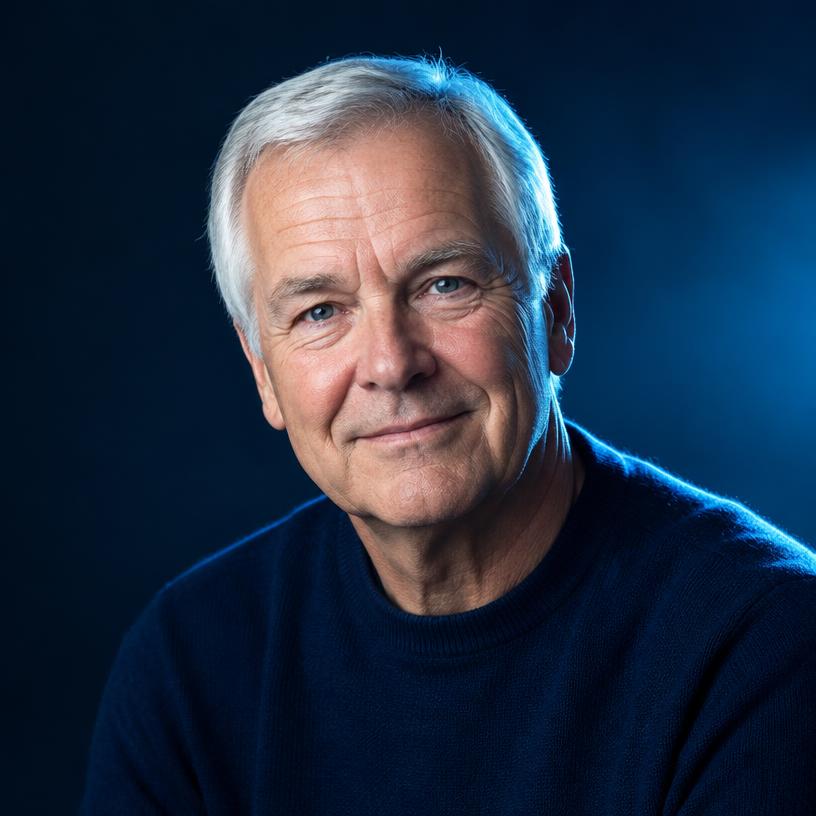 Porträtt av Bertil Ahlin