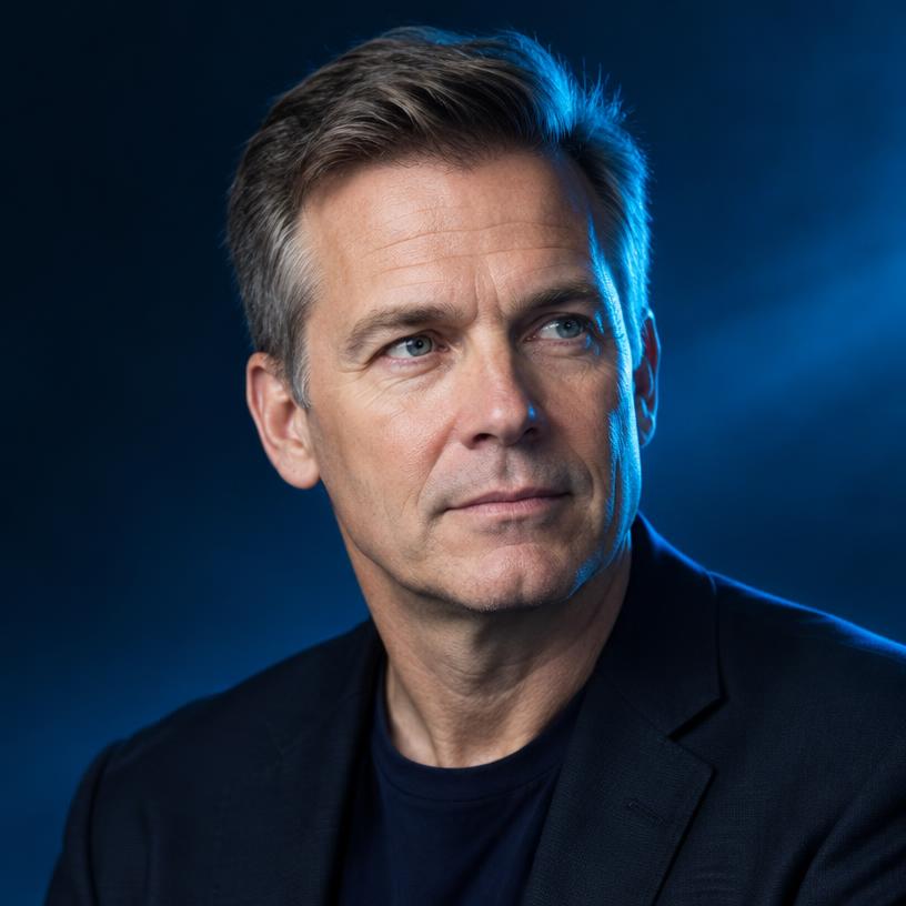Porträtt av Erik Sandell