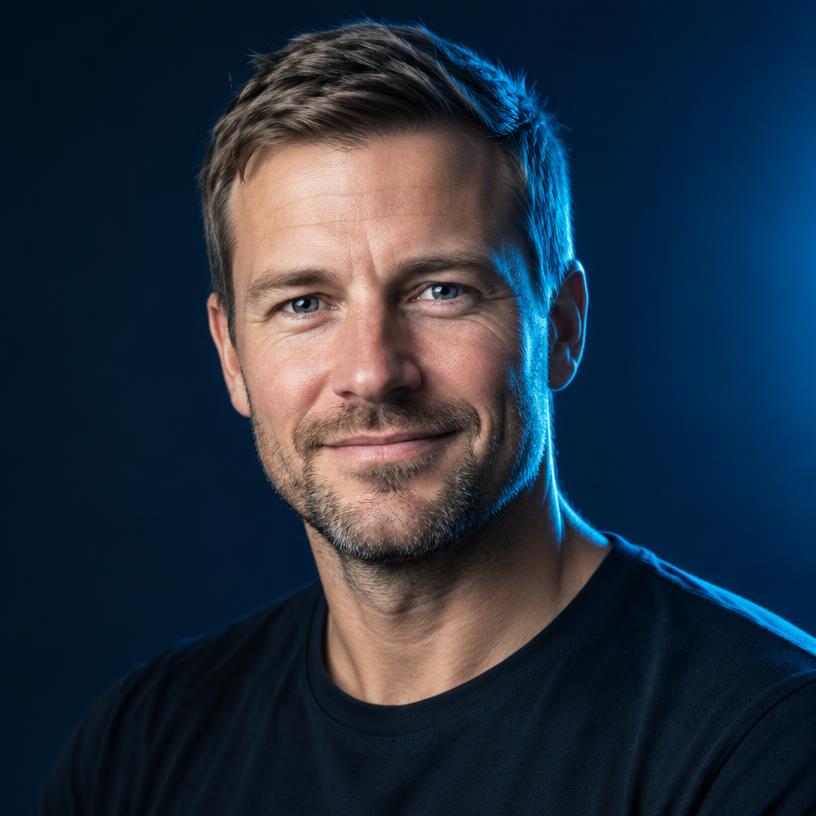 Porträtt av Johan Lindqvist