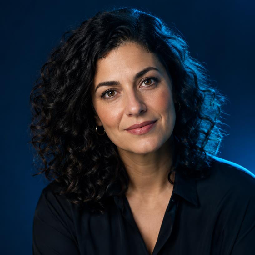 Porträtt av Leyla Demir